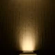 FLOOD-HENA 90640 Προβολέας Σποτ Wall Washer LED 48W 4320lm 30° AC 220-240V Αδιάβροχο IP65 Θερμό Λευκό 3000K - Ασημί - Μ39 x Π6 x Υ17cm - 3 Χρόνια Εγγύηση