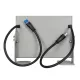 FLOODHENO 999-0264 Προβολέας Σποτ Wall Washer LED 36W 2880lm 30° DC 24V Αδιάβροχο IP65 Πολύχρωμο RGB Dimmable DMX512 - Bridgelux SMD Chip - Γκρι - Μ22 x Π11 x Υ16.5cm - 3 Χρόνια Εγγύηση