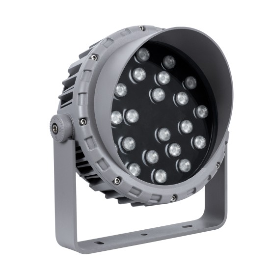FLOOD-MENA 90648 Προβολέας Σποτ Wall Washer με Αντιθαμβωτική Γρίλια LED 36W 3060lm 30° DC 24V Αδιάβροχο IP65 RGBW DMX512 Dimmable - Ασημί - Μ23 x Π23 x Υ18cm - 3 Χρόνια Εγγύηση FLOOD-MENA 90648 Προβολέας Σποτ Wall Washer με Αντιθαμβωτική Γρίλια LED 36W 3060lm 30° DC 24V Αδιάβροχο IP65 RGBW DMX512 Dimmable - Ασημί - Μ23 x Π23 x Υ18cm - 3 Χρόνια Εγγύηση