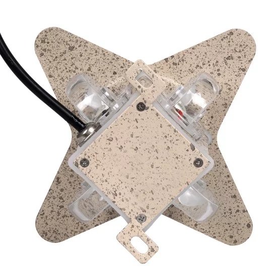 WALLLIGHT-CINA 90659 Φωτιστικό Τοίχου - Απλίκα LED 10W 1000lm 10° AC 220-240V Αδιάβροχο IP65 Μ18.5 x Π18.5 x Υ8.5cm με Αυτόματα Προγράμματα Εναλλαγής Χρωμάτων Πολύχρωμο RGB - Μπεζ της Άμμου WALLLIGHT-CINA 90659 Φωτιστικό Τοίχου - Απλίκα LED 10W 1000lm 10° AC 220-240V Αδιάβροχο IP65 Μ18.5 x Π18.5 x Υ8.5cm με Αυτόματα Προγράμματα Εναλλαγής Χρωμάτων Πολύχρωμο RGB - Μπεζ της Άμμου