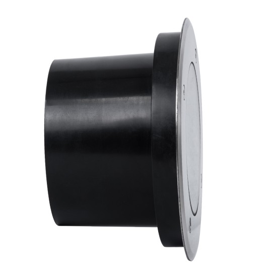 UNDERGROUND-TINA 90667 Χωνευτό Αρχιτεκτονικο Φωτιστικό Σποτ Δαπέδου LED 12W 1320lm 30° DC 24V Αδιάβροχο IP68 Θερμό Λευκό 2700K Dimmable - Ανοξείδωτο Ατσάλι 304 - Φ16 x Υ9cm / Q14cm - 3 Χρόνια Εγγύηση