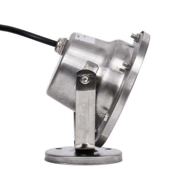 UNDERWATER-DINA 90676 Υποβρύχιος Προβολέας Σποτ για Σιντριβάνια/Πισίνες LED 6W 660lm 30° DC 24V Αδιάβροχο IP68 Θερμό Λευκό 2700K Dimmable - Ανοξείδωτο Ατσάλι 304 - Μ12 x Π12 x Υ14cm - 3 Χρόνια Εγγύηση