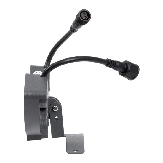 TREEGINA 90679 Κυρτή Μπάρα Φωτισμού Wall Washer για Φυτά - Δέντρα LED 6W 660lm 30° DC 24V Αδιάβροχο IP65 Θερμό Λευκό 2700K Dimmable - Bridgelux SMD Chip - Γκρι Ανθρακί - Μ18 x Π3.5 x Υ7cm - 3 Χρόνια Εγγύηση