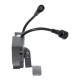 TREEGINA 90679 Κυρτή Μπάρα Φωτισμού Wall Washer για Φυτά - Δέντρα LED 6W 660lm 30° DC 24V Αδιάβροχο IP65 Θερμό Λευκό 2700K Dimmable - Bridgelux SMD Chip - Γκρι Ανθρακί - Μ18 x Π3.5 x Υ7cm - 3 Χρόνια Εγγύηση
