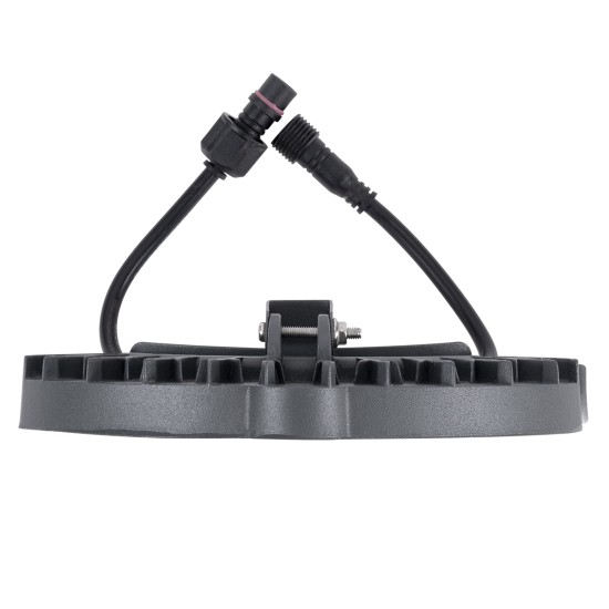 TREEGINA 90679 Κυρτή Μπάρα Φωτισμού Wall Washer για Φυτά - Δέντρα LED 6W 660lm 30° DC 24V Αδιάβροχο IP65 Θερμό Λευκό 2700K Dimmable - Bridgelux SMD Chip - Γκρι Ανθρακί - Μ18 x Π3.5 x Υ7cm - 3 Χρόνια Εγγύηση