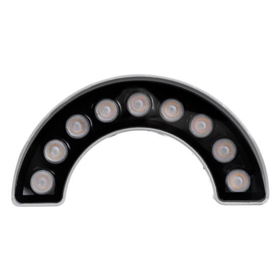 TREEWINA 90680 Κυρτή Μπάρα Φωτισμού Wall Washer για Φυτά - Δέντρα LED 9W 990lm 30° DC 24V Αδιάβροχο IP65 Θερμό Λευκό 2700K Dimmable - Bridgelux SMD Chip - Γκρι Ανθρακί - Μ20.5 x Π5.5 x Υ11cm - 3 Χρόνια Εγγύηση