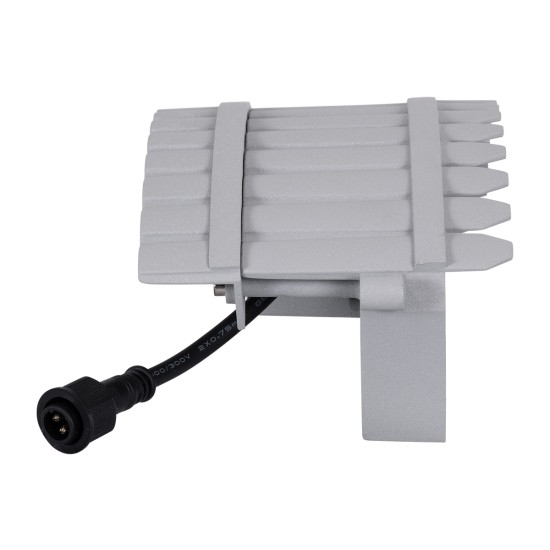 TREEJINA 90690 Κυρτή Μπάρα Φωτισμού Wall Washer για Φυτά - Δέντρα LED 18W 1620lm 10° DC 24V Αδιάβροχο IP67 Θερμό Λευκό 2700K Dimmable - Bridgelux SMD Chip - Γκρι Ανθρακί - Μ29 x Π11 x Υ10.5cm - 3 Χρόνια Εγγύηση