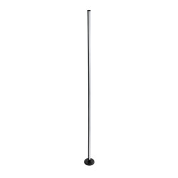 DIGICOLUMN 90764 Μοντέρνο Επιδαπέδιο Γραμμικό Ψηφιακό Φωτιστικό Digital Pixel Symphony Bar με RF Ασύρματο Χειριστήριο LED 16W 1280lm 180° DC 5V με USB 2.0 IP20 Πολύχρωμο RGB Dimmable - Μαύρο - Φ3 x Υ165cm - 2 Χρόνια Εγγύηση