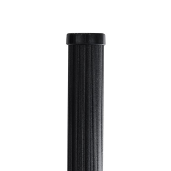 DIGICOLUMN 90764 Μοντέρνο Επιδαπέδιο Γραμμικό Ψηφιακό Φωτιστικό Digital Pixel Symphony Bar με RF Ασύρματο Χειριστήριο LED 16W 1280lm 180° DC 5V με USB 2.0 IP20 Πολύχρωμο RGB Dimmable - Μαύρο - Φ3 x Υ165cm - 2 Χρόνια Εγγύηση