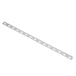 90829 Μεταλλικο Καλυμμα 1 Μέτρου 15 Τεμαχίων για Ψηφιακή Αλυσίδα Γιρλάντα 20 Σποτ LED με Κωδικό 90140 Ασημί Μ100 x Π4.7 x Υ1cm