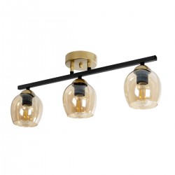 RADIAM 201-0122 Vintage Φωτιστικό Οροφής με Ντουί 3 x E27 AC 220-240V IP20 - Πολύχρωμο - Μ60 x Π13 x Υ16cm