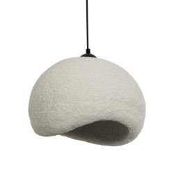 STONE 204-0124 Μοντέρνο Κρεμαστό Φωτιστικό Οροφής με Ντουί 1 x E27 AC 220-240V IP20 - Γκρι - Μ35 x Π31 x Υ26cm