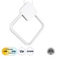 MARY 61083 Κρεμαστό Φωτιστικό Οροφής Design LED CCT 12W 1440lm 300° AC 220-240V - Εναλλαγή Φωτισμού μέσω Διακόπτη On/Off All In One Ψυχρό 6000k+Φυσικό 4500k+Θερμό 2700k Μ20 x Π2.3 x Υ28.5cm - Λευκό MARY 61083 Κρεμαστό Φωτιστικό Οροφής Design LED CCT 12W 1440lm 300° AC 220-240V - Εναλλαγή Φωτισμού μέσω Διακόπτη On/Off All In One Ψυχρό 6000k+Φυσικό 4500k+Θερμό 2700k Μ20 x Π2.3 x Υ28.5cm - Λευκό