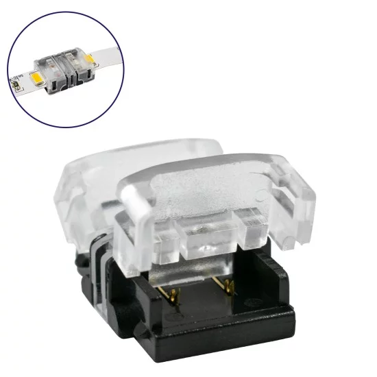 70717 Ταχυσύνδεσμος Ένωσης IP20 - Strip To Strip Connector για Ένωση 2 x Μονόχρωμες Ταινίες LED Πλάτους 10mm 70717 Ταχυσύνδεσμος Ένωσης IP20 - Strip To Strip Connector για Ένωση 2 x Μονόχρωμες Ταινίες LED Πλάτους 10mm