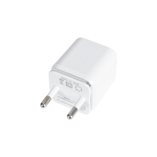 79701 Φορτιστής Πρίζας Charger 1x Type-A USB Port 1.0 & 1x Type-A USB Port 2.1 For IPad DC 5V 3.1A Max 15W 79701 Φορτιστής Πρίζας Charger 1x Type-A USB Port 1.0 & 1x Type-A USB Port 2.1 For IPad DC 5V 3.1A Max 15W