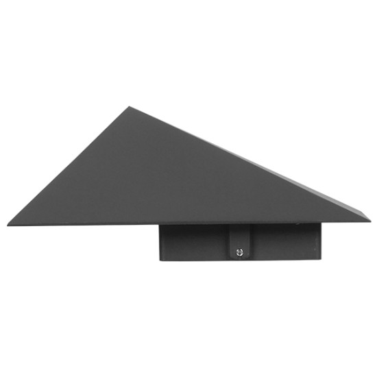 96509 LED Φωτιστικό Τοίχου Απλίκα STEALTH Αρχιτεκτονικού Φωτισμού Γκρι Αδιάβροχο IP65 10 Watt CREE 1200lm 60° 230V Ψυχρό Λευκό Μ17 x Π7.5 x Υ17cm 96509 LED Φωτιστικό Τοίχου Απλίκα STEALTH Αρχιτεκτονικού Φωτισμού Γκρι Αδιάβροχο IP65 10 Watt CREE 1200lm 60° 230V Ψυχρό Λευκό Μ17 x Π7.5 x Υ17cm