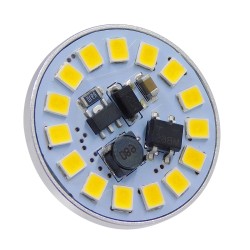 G4BACK 76108 Λάμπα G4 LED 3W 315lm 120° DC 12-24V IP20 Φυσικό Λευκό 4500K Dimmable - Sanan SMD Chip - Back Pin - Μ2.9 x Π2.9 x Υ0.8cm - 2 Χρόνια Εγγύηση