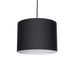 BLAZE 203-0109 Μοντέρνο Κρεμαστό Φωτιστικό Οροφής με Ντουί 1 x E27 AC 220-240V IP20 - Μαύρο - Μ22 x Π22 x Υ20cm