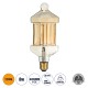 99026 Λάμπα LED Long Filament E27 FT95 LANTERN Γλόμπος 8W 650lm 360° AC 220-240V IP20 Φ9.5 x Υ21.5cm Ultra Θερμό Λευκό 2200K με Μελί Γυαλί - Dimmable - 3 Years Warranty