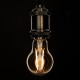 99037 LED Long Filament Bulb E27 A60 Globe 8W 720lm 360° AC 220-240V IP20 D6 x H10.5cm Ultra Θερμό Λευκό 2200K με Μελί Γυαλί - Dimmable - 3 Years Warranty