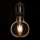 99039 LED Long Filament Bulb E27 G95 Globe 4W 350lm 360° AC 220-240V IP20 D9.5 x H13.5cm Ultra Θερμό Λευκό 2200K με Μελί Γυαλί - Dimmable - 3 Years Warranty