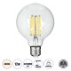 99054 Λάμπα LED Long Filament E27 G95 Γλόμπος 12W 1320lm 360° AC 220-240V IP20 Φ9.5 x Υ13.5cm Φυσικό Λευκό 4000K με Διάφανο Γυαλί - Dimmable - 3 Years Warranty