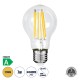 99087 Λάμπα LED Long Filament E27 A60 Γλόμπος 7W 1470lm 360° AC 220-240V IP20 Φ6 x Υ11cm Θερμό Λευκό 2700K με Διάφανο Γυαλί - Pro Series 210lm/W - A Ενεργειακή Κλάση - 3 Χρόνια Εγγύηση