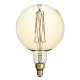 99165 Λάμπα LED Long Filament E27 G200 PITAYAS Γλόμπος 8W 720lm 360° AC 220-240V IP20 Φ20 x Υ30cm Ultra Θερμό Λευκό 2200K με Μελί Γυαλί - Dimmable - 3 Χρόνια Εγγύηση