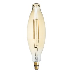 AVOCADOS 99167 Λάμπα E27 BTT80 LED 8W 650lm 360° AC 220-240V IP20 Ultra Θερμό Λευκό 2200K Dimmable - Long Filament Chip - Μελί - Μ12 x Π12 x Υ44cm - 3 Χρόνια Εγγύηση