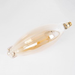 AVOCADOS 99167 Λάμπα E27 BTT80 LED 8W 650lm 360° AC 220-240V IP20 Ultra Θερμό Λευκό 2200K Dimmable - Long Filament Chip - Μελί - Μ12 x Π12 x Υ44cm - 3 Χρόνια Εγγύηση