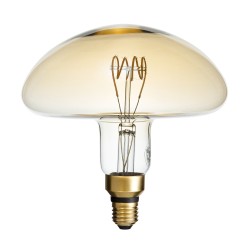 MUSHROOM 99173 Λάμπα E27 MR200 LED 4W 280lm 360° AC 220-240V IP20 Ultra Θερμό Λευκό 2200K Dimmable - Soft T Spiral Filament Chip - Μελί - Μ20 x Π20 x Υ20cm - 3 Χρόνια Εγγύηση