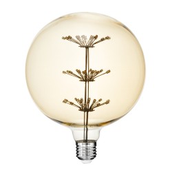 BALLOON 99210 Λάμπα E27 BLL150 LED 1.6W 140lm 360° AC 220-240V IP20 Ultra Θερμό Λευκό 2200K - Diode HP Filament Chip - Μελί - Μ15 x Π15 x Υ19.5cm - 3 Χρόνια Εγγύηση