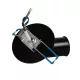 SARA 999-0058 Χωνευτό Φωτιστικό Οροφής με Ντουί 1 x E27 AC 220-240V IP20 - Μαύρο - Μ8.5 x Π8.5 x Υ11cm