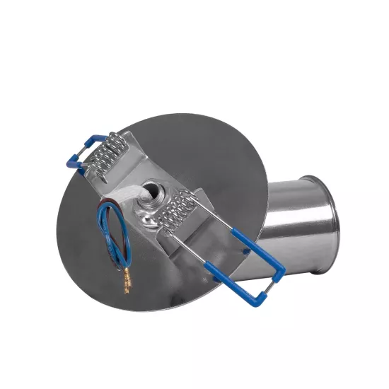 SARA 999-0059 Χωνευτό Φωτιστικό Οροφής με Ντουί 1 x E27 AC 220-240V IP20 - Ασημί - Μ8.5 x Π8.5 x Υ11cm