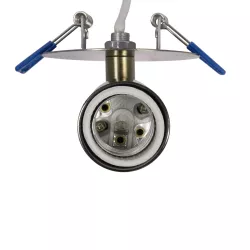 SARA 999-0062 Χωνευτό Φωτιστικό Οροφής με Ντουί 1 x E27 AC 220-240V IP20 - Μπρούτζινο - Μ8.5 x Π8.5 x Υ11cm