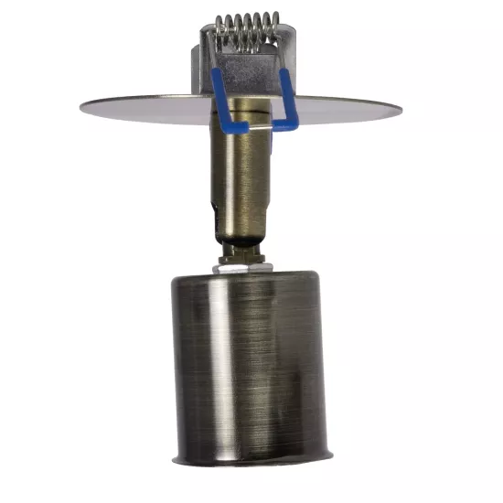 SARA 999-0062 Χωνευτό Φωτιστικό Οροφής με Ντουί 1 x E27 AC 220-240V IP20 - Μπρούτζινο - Μ8.5 x Π8.5 x Υ11cm