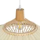 VENTALIA 999-0067 Boho Κρεμαστό Φωτιστικό Οροφής με Ντουί 1 x E27 AC 220-240V IP20 - Μπεζ - Μ60 x Π60 x Υ30cm
