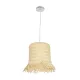 HAWAII 999-0125 Boho Κρεμαστό Φωτιστικό Οροφής με Ντουί 1 x E27 AC 220-240V IP20 - Μπεζ - Μ30 x Π30 x Υ30cm