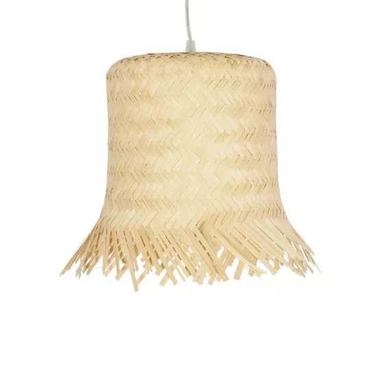 HAWAII 999-0125 Boho Κρεμαστό Φωτιστικό Οροφής με Ντουί 1 x E27 AC 220-240V IP20 - Μπεζ - Μ30 x Π30 x Υ30cm