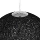 OCEANA 999-0157 Boho Κρεμαστό Φωτιστικό Οροφής με Ντουί 1 x E27 AC 220-240V IP20 - Μαύρο - Μ60 x Π60 x Υ60cm