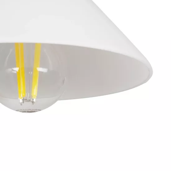 ALESSIA 999-0177 Μοντέρνο Φωτιστικό Τοίχου - Απλίκα με Ντουί 1 x E27 AC 220-240V IP20 - Μπεζ & Μαύρο - Μ18 x Π26 x Υ29cm