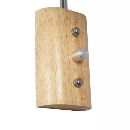 ALESSIA 999-0179 Μοντέρνο Φωτιστικό Τοίχου - Απλίκα με Ντουί 1 x E27 AC 220-240V IP20 - Μπεζ & Ασημί - Μ18 x Π26 x Υ29cm