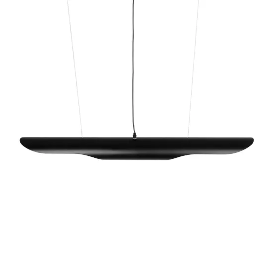 ESTERINA 999-0180 Μοντέρνο Κρεμαστό Φωτιστικό Οροφής με Ντουί 2 x E27 AC 220-240V IP20 - Μαύρο & Χρυσό - Μ100 x Π10 x Y10cm