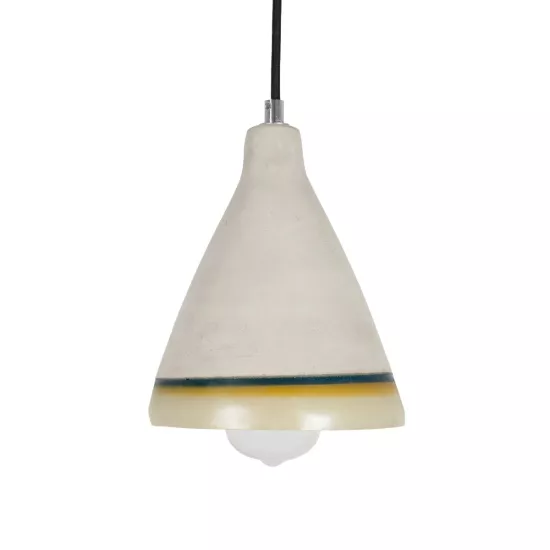 BEVIN 999-0219 Μοντέρνο Κρεμαστό Φωτιστικό Οροφής με Ντουί 1 x E27 AC 220-240V IP20 - Πολύχρωμο - Μ17 x Π17 x Υ21,5cm