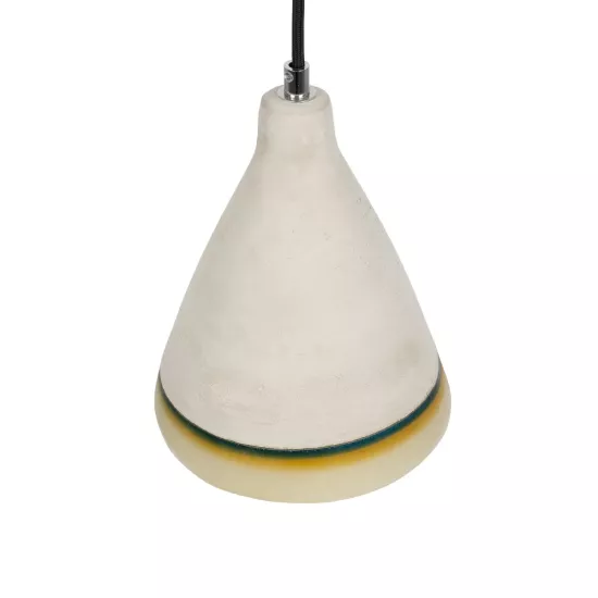 BEVIN 999-0219 Μοντέρνο Κρεμαστό Φωτιστικό Οροφής με Ντουί 1 x E27 AC 220-240V IP20 - Πολύχρωμο - Μ17 x Π17 x Υ21,5cm