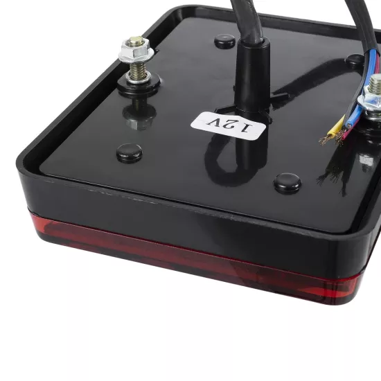 TAILIGHT 999-0255 Πίσω Φανάρι Οχημάτων LED 9W 360lm 140° DC 12V Αδιάβροχο IP66 Πορτοκαλί & Κόκκινο & Ψυχρό Λευκό 6000K - Μ12 x Π9.5 x Υ2cm - Πακέτο 2 Τεμαχίων - 1 Χρόνο Εγγύηση