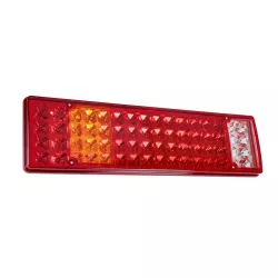 TAILIGHT 999-0256 Πίσω Φανάρι Οχημάτων LED 9W 360lm 180° DC 24V Αδιάβροχο IP66 Πορτοκαλί & Κόκκινο & Ψυχρό Λευκό 6000K - Πακέτο 2 Τεμαχίων - Μ46 x Π13 x Υ7cm - 1 Χρόνο Εγγύηση