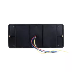 ARROWLIGHT 999-0261 Πίσω Φανάρι Οχημάτων Βέλος LED 9W 360lm 180° DC 24V Αδιάβροχο IP66 Πορτοκαλί & Κόκκινο & Ψυχρό Λευκό 6000K - Μ32 x Π3.5 x Υ14cm - Πακέτο 2 Τεμαχίων - 1 Χρόνο Εγγύηση