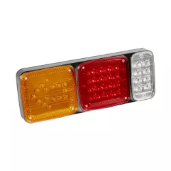 ARROWLIGHT 999-0262 Πίσω Φανάρι Οχημάτων Βέλος LED 9W 360lm 180° DC 24V Αδιάβροχο IP66 Πορτοκαλί & Κόκκινο & Ψυχρό Λευκό 6000K - Μ40 x Π3.5 x Υ15cm - Πακέτο 2 Τεμαχίων - 1 Χρόνο Εγγύηση