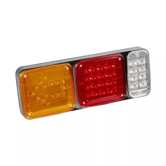 ARROWLIGHT 999-0262 Πίσω Φανάρι Οχημάτων Βέλος LED 9W 360lm 180° DC 24V Αδιάβροχο IP66 Πορτοκαλί & Κόκκινο & Ψυχρό Λευκό 6000K - Μ40 x Π3.5 x Υ15cm - Πακέτο 2 Τεμαχίων - 1 Χρόνο Εγγύηση